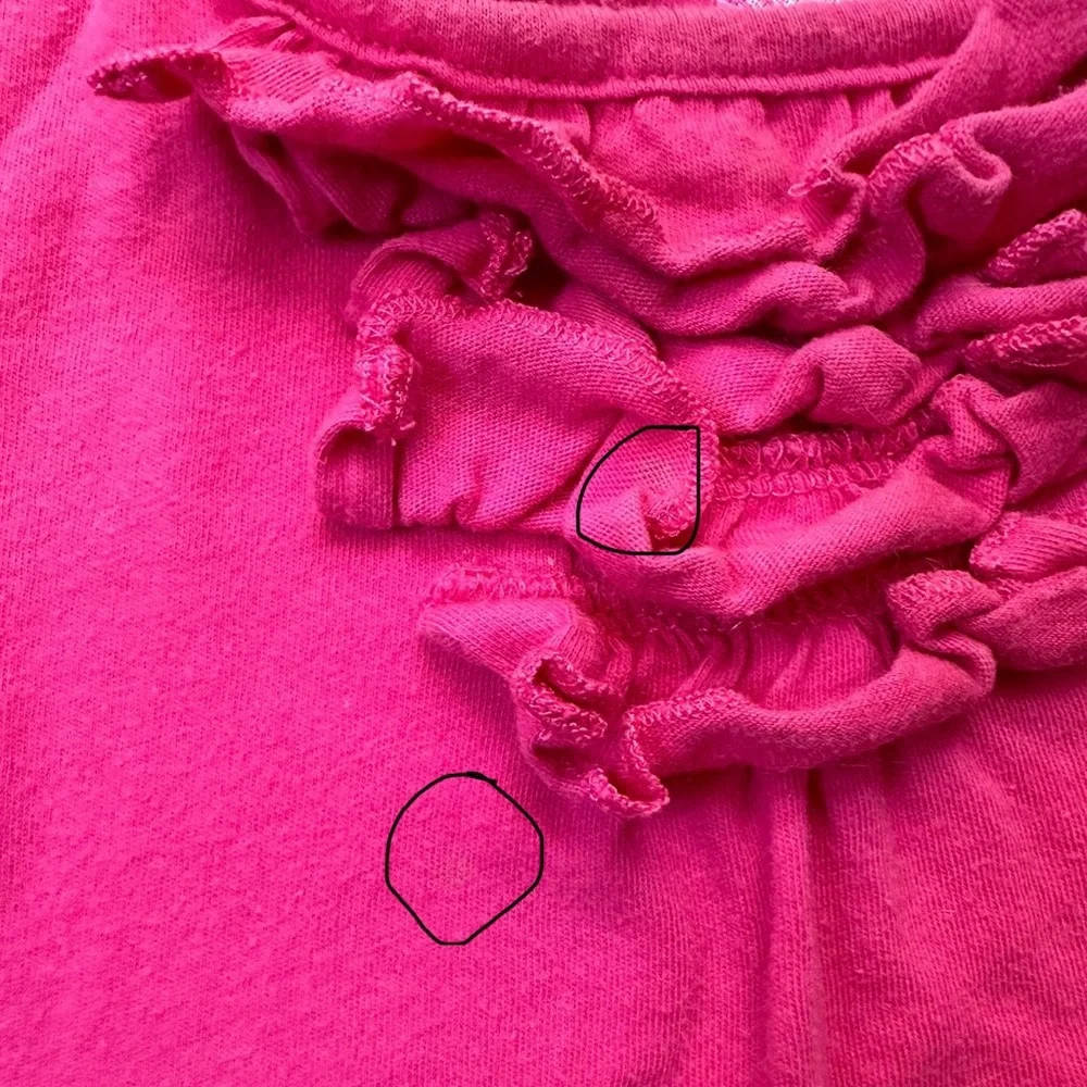 Carter’s Ruffle Long Sleeve Tee in Pink - Girls Size 18 Months